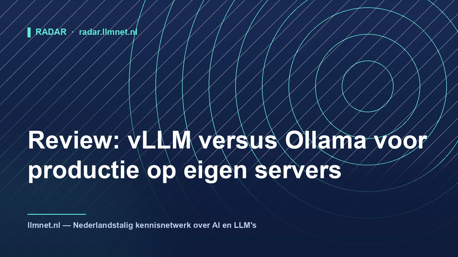 Review: vLLM versus Ollama voor productie op eigen servers